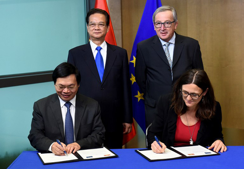 Việt Nam - EU chính thức kết thúc đàm phán hiệp định thương mại tự do