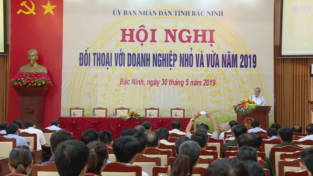 Hiệp hội doanh nghiệp nhỏ và vừa tỉnh Bắc Ninh tổ chức Hội nghị  “Đối thoại doanh nghiệp nhỏ và vừa năm 2019”.