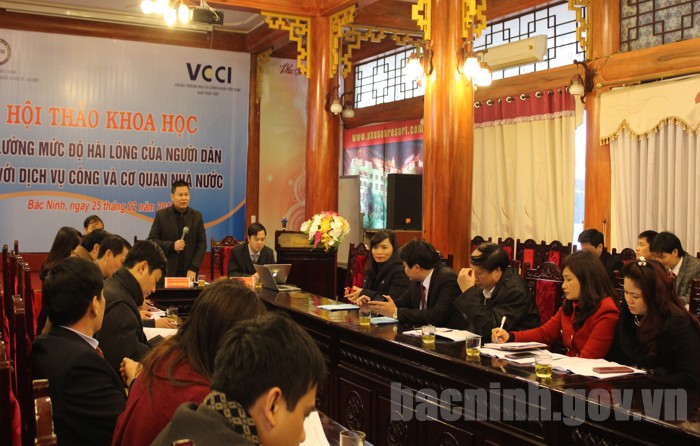 Nâng cao mức độ hài lòng của người dân đối với dịch vụ công