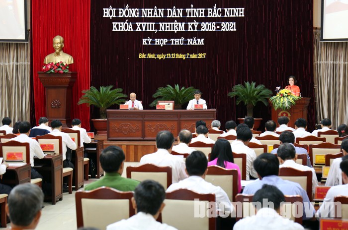 Khai mạc Kỳ họp thứ Năm, HĐND tỉnh khóa XVIII, nhiệm kỳ 2016 – 2021