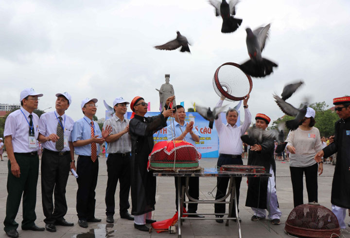 Hội thi thả chim bồ câu bay năm 2018