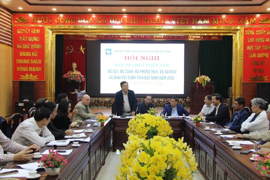 Triển khai kế hoạch triển lãm Đá quý, đá cảnh – đá phong thuỷ và Sinh vật cảnh tỉnh năm 2026