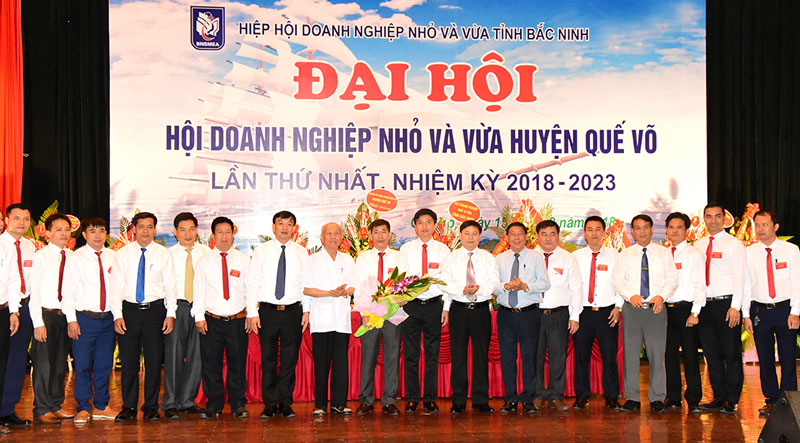 Đại hội Hội Doanh nghiệp nhỏ và vừa huyện Quế Võ lần thứ I
