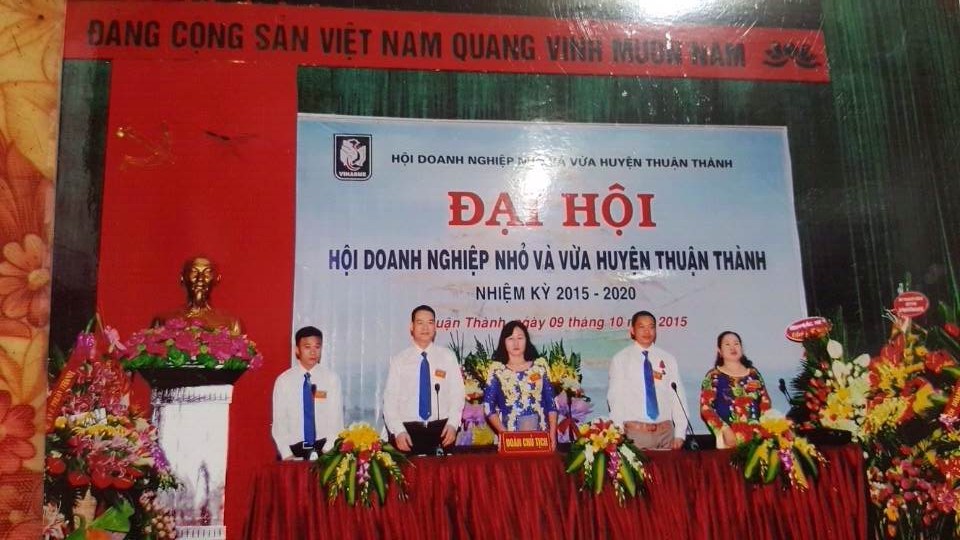 Doanh nghiệp nhỏ và vừa huyện Thuận Thành tổ chức Đại hội lần thứ nhất nhiệm kỳ 2015 - 2020