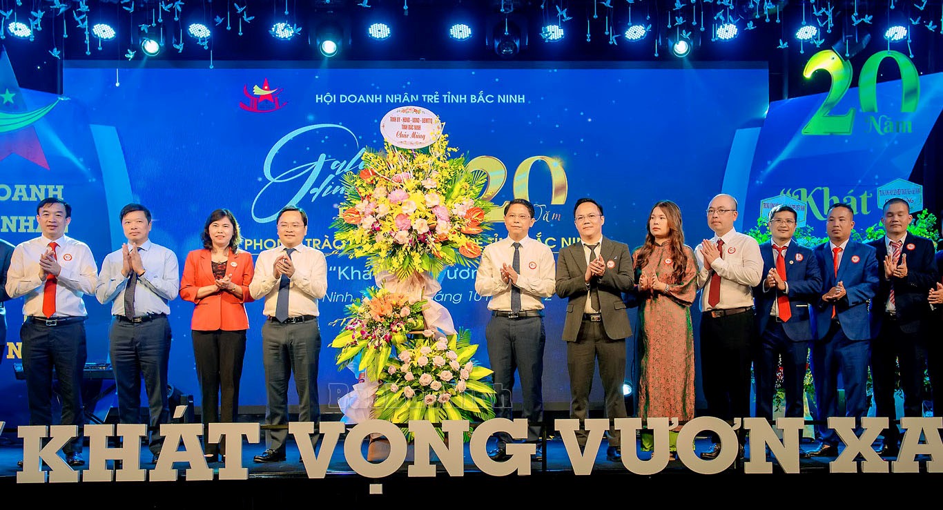 Kỷ niệm 20 năm phong trào doanh nhân trẻ Bắc Ninh