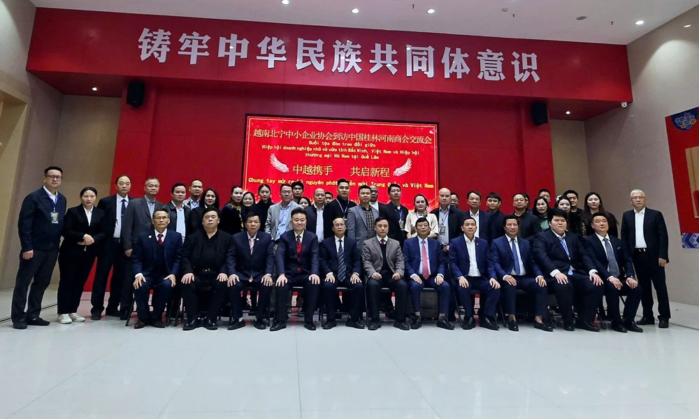 Hiệp hội doanh nghiệp nhỏ và vừa tỉnh Bắc Ninh giao lưu, xúc tiến đầu tư tại Trung Quốc